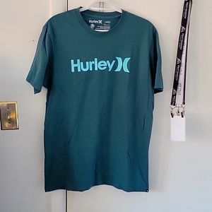 Hurley premium fit color green size large men's